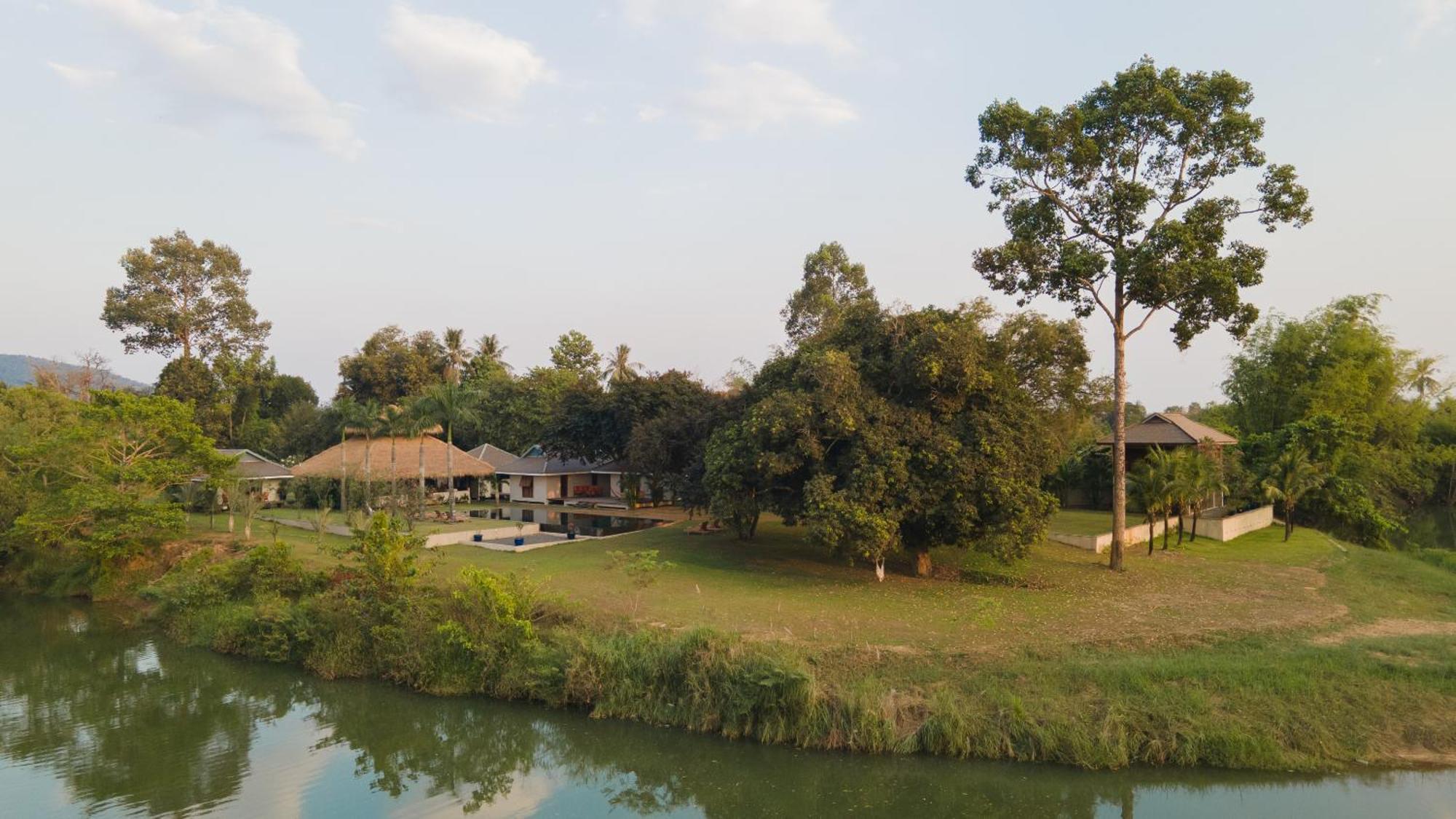 Khla Lodge Kampot Eksteriør billede