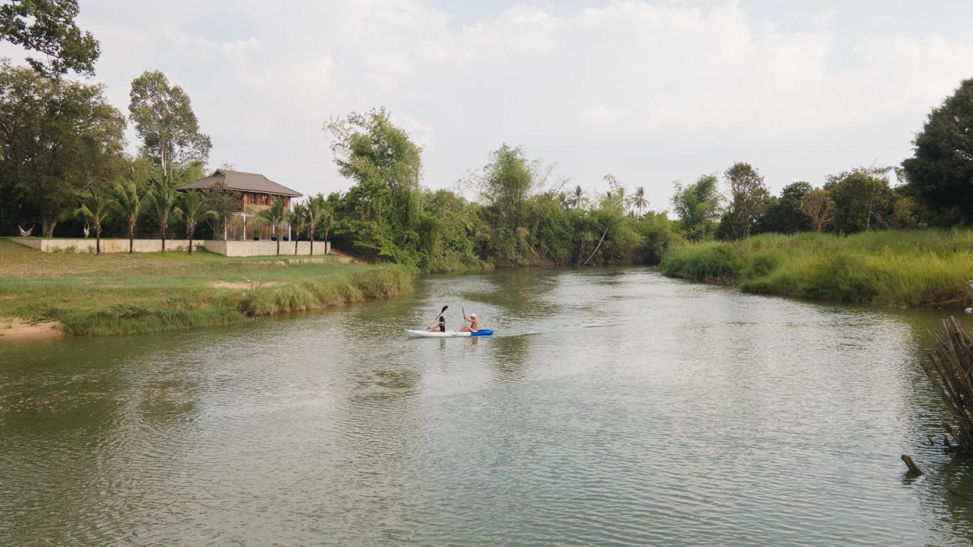 Khla Lodge Kampot Eksteriør billede