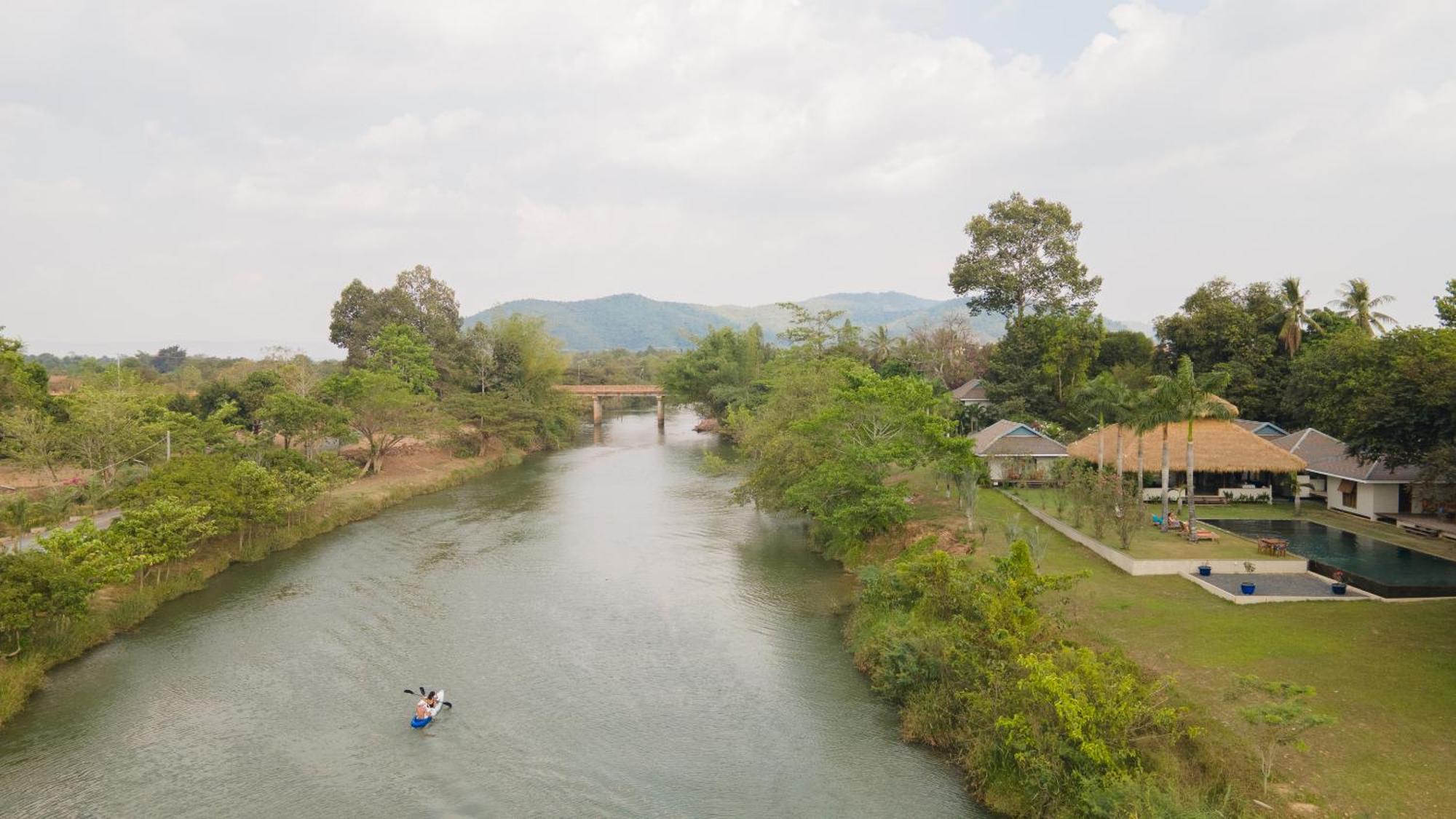 Khla Lodge Kampot Eksteriør billede