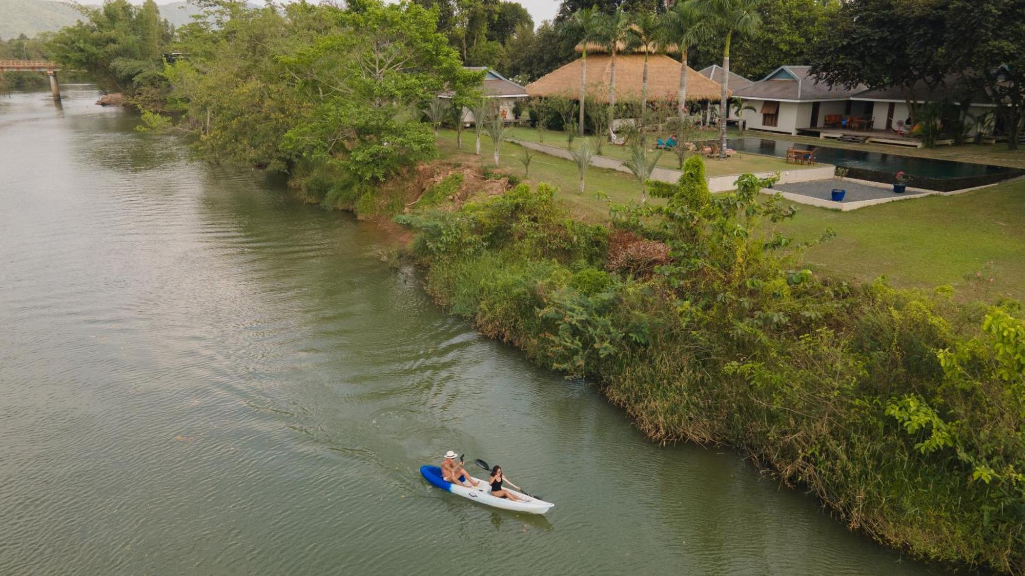 Khla Lodge Kampot Eksteriør billede